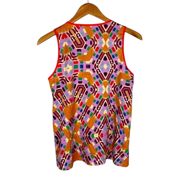 Collective Concepts Sleeveless Blouse Abstract Print Small - Picture 2 of 9